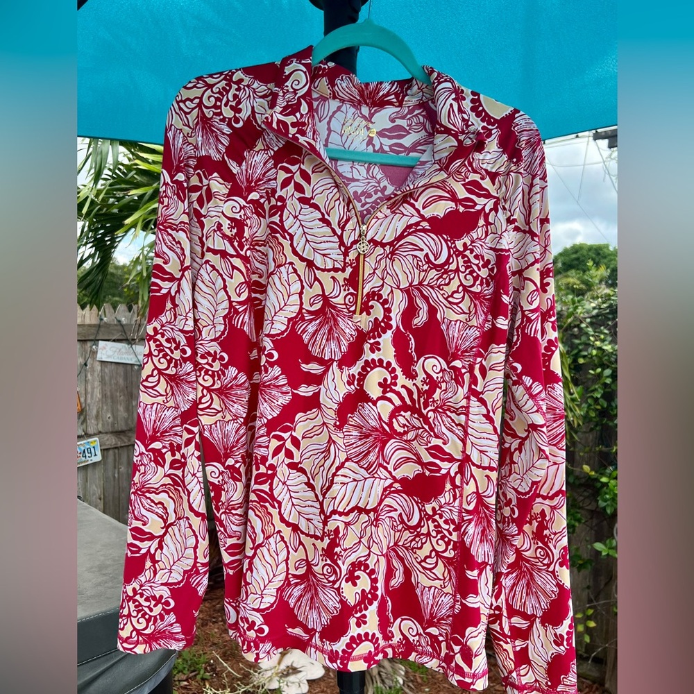 Lilly Pulitzer Justine luxletic pullover